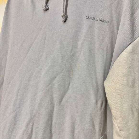 Outdoor Voices Cotton Soft Cotton Terry Oversized Hoodie‎ Size Medium - Picture 8 of 16